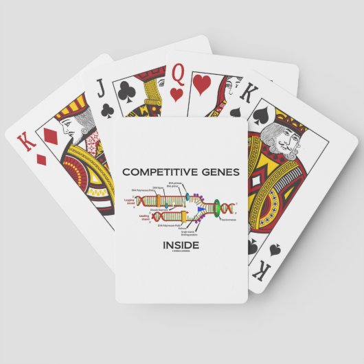 Competitive Genes Inside (DNA Replication) Pokerkaarten (Achterkant)