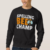 Competitive Spelling Contest Word Nerd Spelling Be Trui (Voorkant)