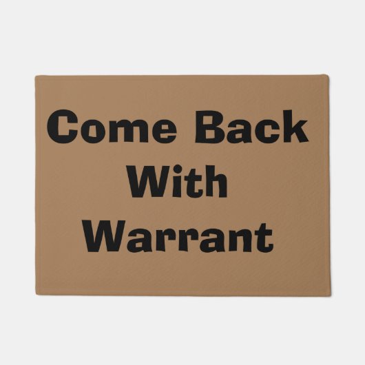 Compiraal, tekst bewerken deurmat (Voorkant)