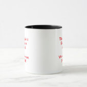 "Complaint Department is Closed" Insulated Mug (Centre)