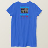 Compleet met originele Logo, dames T-shirt (Design achterkant)