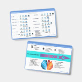 Complément de badge d'échelle de coup (Avant & arrière)