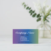 Complementair 1 Sided Business Card-model v3 Visitekaartje (Staand voorkant)