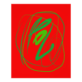 Complementair schaduw II-poster Foto Afdruk