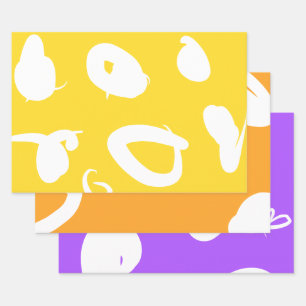 Complementaire kleurenset — Papieren vlakke vellen