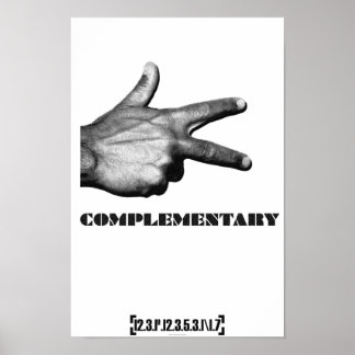 complementary poster