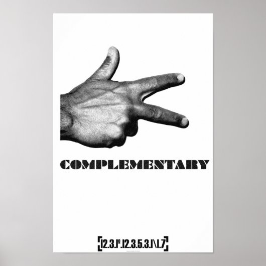 complementary poster (Devant)