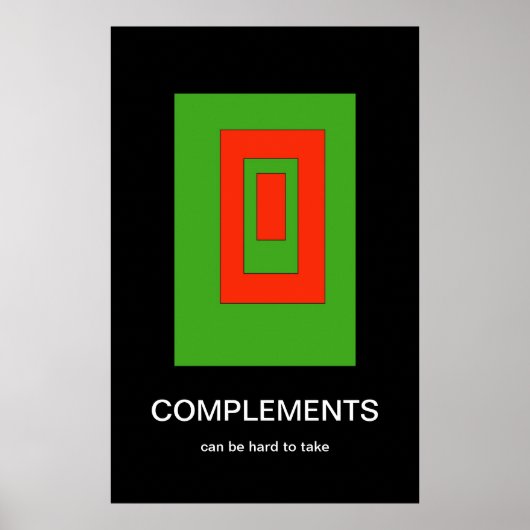 Compléments Demotivational Poster (Devant)