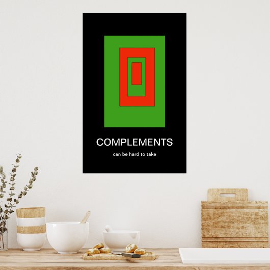 Compléments Demotivational Poster (Cuisine)