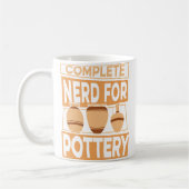 Complete Nerd For Pottery Pottery Pro Wheel Hobby  Koffiemok (Links)