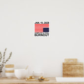 Complete & Total Burnout Amerikaanse Poster (Keuken)