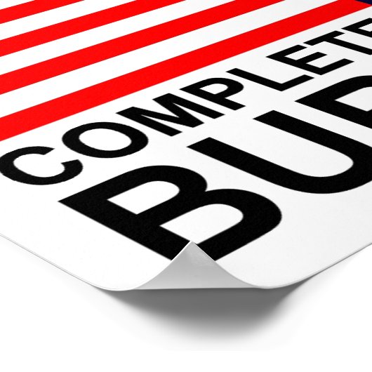 Complete & Total Burnout U.S. Poster (Coin)