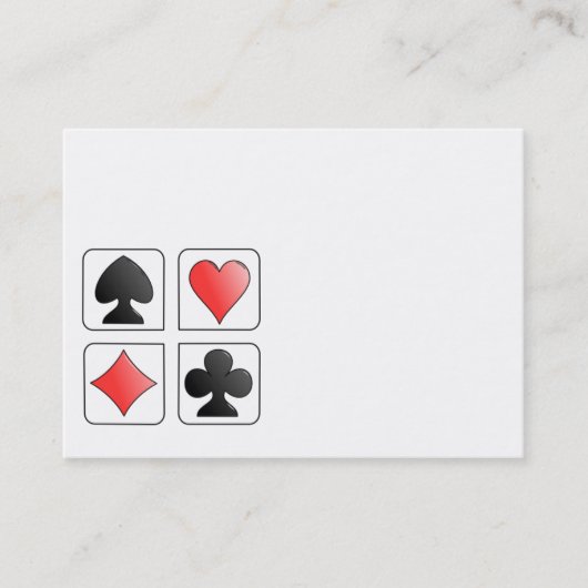 complétez vous-même carte de visite (Devant)