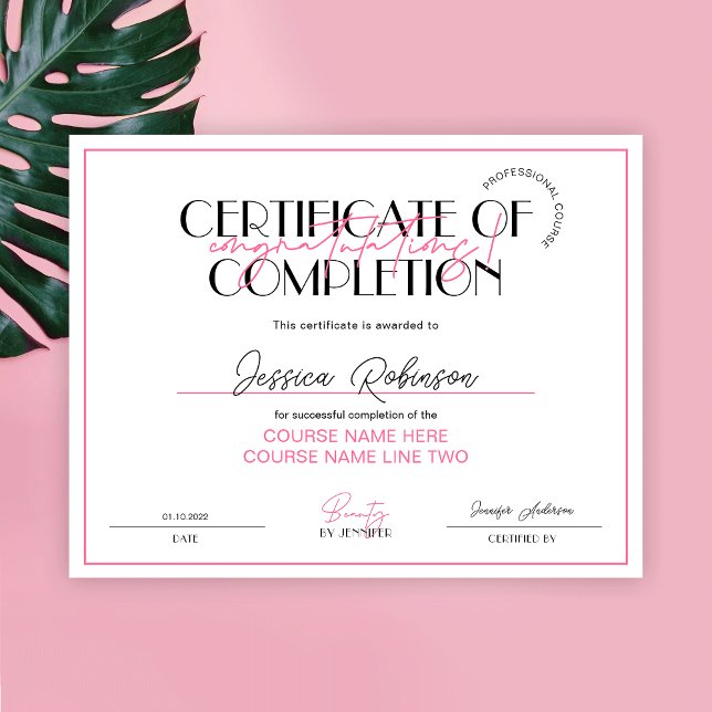 Completion Beauty Lashes Pink Award (Creator heeft geüpload)