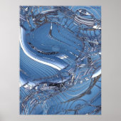 Complex blauw poster (Voorkant)