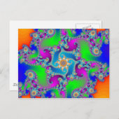 Complex Fractal Pattern: Briefkaart (Voorkant / Achterkant)