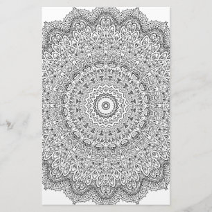 Complex Mandala Pattern Briefpapier