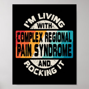 Complex Regionaal Pijnsyndroom Crps Rsd bewustzijn Poster