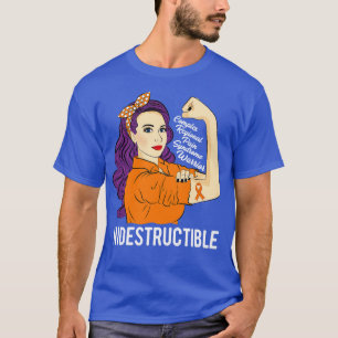 Complex regionaal pijnsyndroom Warrior Indestructi T-shirt