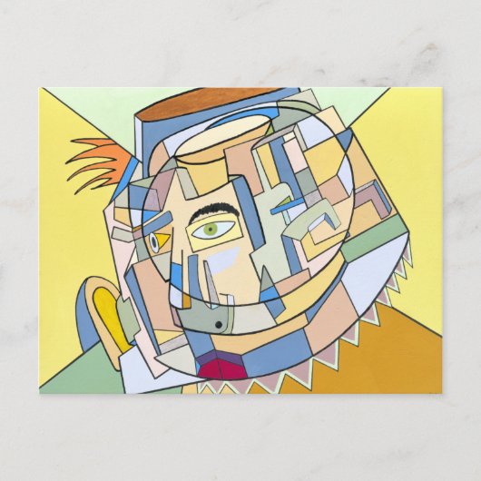 "Complex Thoughts" van Ruchell Alexander Briefkaart (Voorkant)