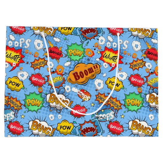 Complexe boekenbelletjes Gift Bag Groot Large Cadeauzakje (Achterkant)