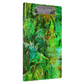 Complexe groene texturen klembord (Rechts)