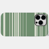 Complexe strepen in groen Case-Mate iPhone case (Achterkant (horizontaal))