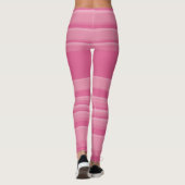 Complexe strepen in roze leggings (Achterkant)
