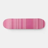 Complexe strepen in roze skateboard (Horizontaal)