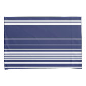 Complexe stripes - blauw kussensloop (Voorkant-Rechts)