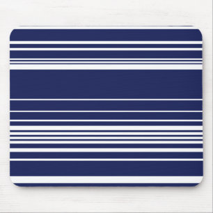 Complexe stripes - blauw muismat