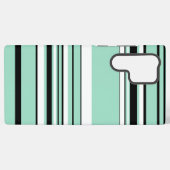 Complexe Stripes - groen (Mint) Samsung Galaxy Hoesje (Achterkant horizontaal)