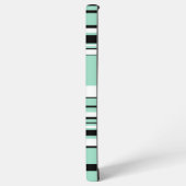 Complexe Stripes - groen (Mint) Samsung Galaxy Hoesje (Linkerkant)