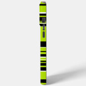 Complexe Stripes - Lime Green Case-Mate iPhone Case (Achterkant / Links)