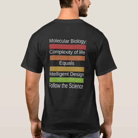 Complexité de vie = T-shirt de conception intellig (Dos)