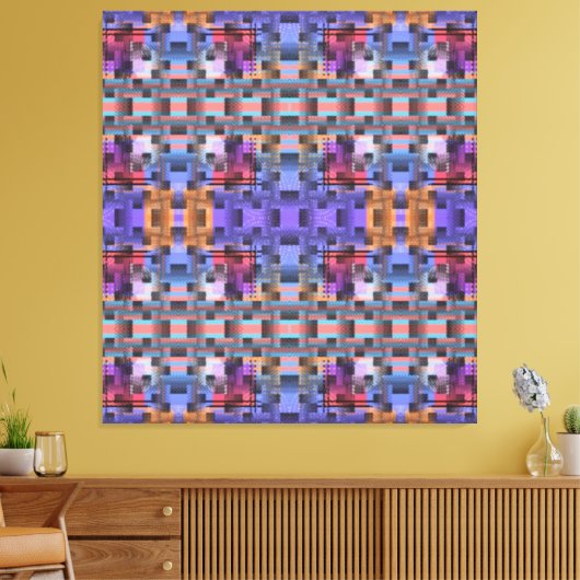 Complexiteit 18 canvas afdruk (Insitu (Woonkamer))