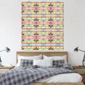 Complexiteit 4 canvas afdruk (Insitu (Slaapkamer))