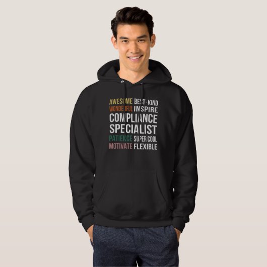 Compliance Specialist  Appreciation Hoodie (Voorkant volledig)