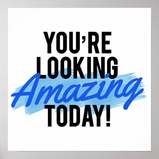 Compliment Sign Church/Event Welcome Poster (Voorkant)