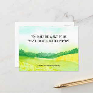 Compliment Zeg iets leuks Dag 1 juni Briefkaart