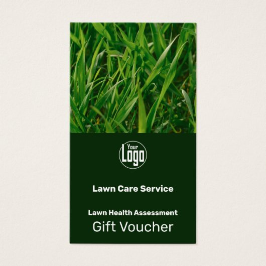 Complimentary Garden Service Gift Voucher Card (Devant)