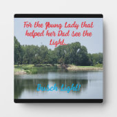 Complimentplaque Fotoplaat (Voorkant)