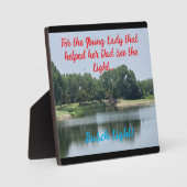 Complimentplaque Fotoplaat (Voorkant)