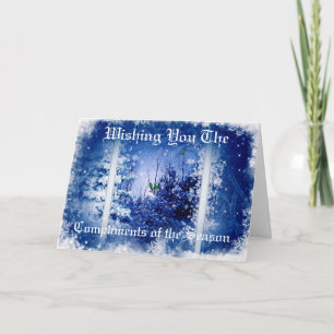 COMPLIMENTS DE LA CARTE DE NOËL SAISON