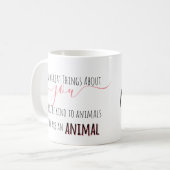 Complique drôle et coquine Nom du café Mug (Devant gauche)