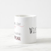 Complique drôle et coquine Nom du café Mug (Centre)