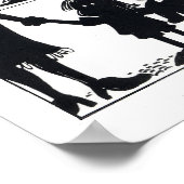 Comportement est la vérité 12 x 16 Poster (Coin)