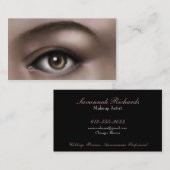 Composez le carte de visite d'artiste (Devant / Derrière)