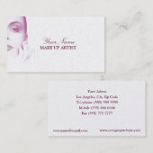 Composez le carte de visite d'artiste (Devant / Derrière)