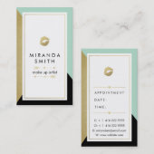 Composez le carte de visite d'artiste - (Devant / Derrière)